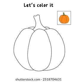 Thanksgiving pumpkin coloring pages for kids. Trace and color thanksgiving pumpkin. Thanksgiving pumpkin celebration coloring page worksheet printable. Kindergarten and preschool activity.