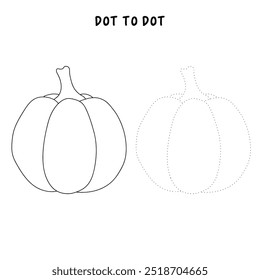 Thanksgiving pumpkin coloring pages for kids. Trace and color thanksgiving pumpkin. Thanksgiving pumpkin celebration coloring page worksheet printable. Kindergarten and preschool activity.