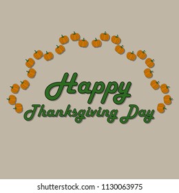 Thanksgiving pumpkin pattern