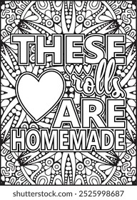 Thanksgiving Quote Coloring Page for Adults. Thanksgiving Coloring Page. Adult Mandala Coloring Page.  