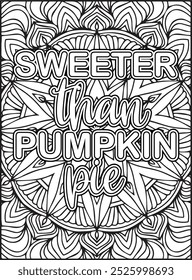 Thanksgiving Quote Coloring Page for Adults. Thanksgiving Coloring Page. Adult Mandala Coloring Page.  