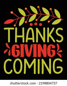 Thanksgiving Quotes T shirt Design