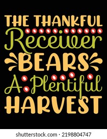 Thanksgiving Quotes T shirt Design