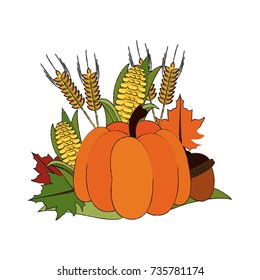 thanksgiving related icon image