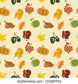 Thanksgiving Seamless Pattern