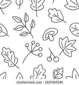 Thanksgiving seamless pattern illustration vector for celebration, festival and Holiday also good for postcard, stationary and decoration.