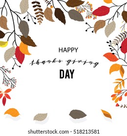 Thanksgiving season hand drawn vector