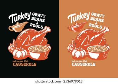 Thanksgiving shirt design in Adobe Illustrator