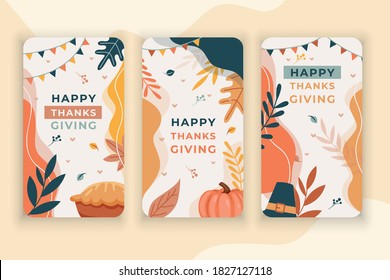 Thanksgiving Social Media Template. Thanksgiving Card Celebration