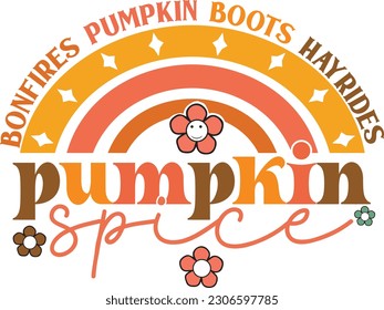 Thanksgiving Sublimation Graphics Design Bundle on White Background. Cute Pumpkin Color Typography with Positive Life Related Quotes for Print Business and Fashion Industry. 