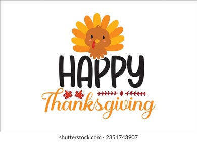 Thanksgiving SVG Design, typography, t-shirt, retro, SVG, sublimation, sticker,