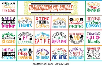 THANKSGIVING SVG T SHIRT DESIGN BUNDLE