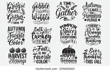 Paquete de diseño de camiseta de Thanksending Svg