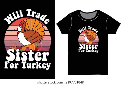 Thanksgiving SVG typography t-shirt design. T shirt design for the gift.