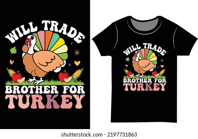 Thanksgiving SVG typography t-shirt design. T shirt design for the gift.