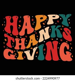 Thanksgiving T shirt design, Happy thanksgiving lettering t shirt, thanksgiving quote
