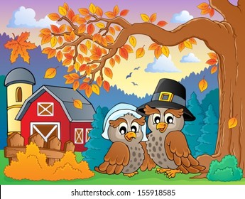 Thanksgiving theme image 4 - eps10 vector illustration.