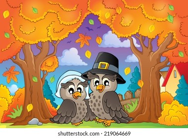 Thanksgiving theme image 6 - eps10 vector illustration.