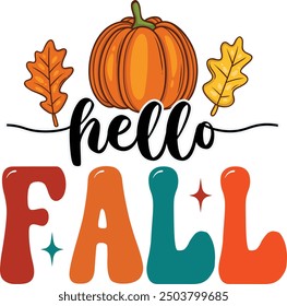 Thanksgiving T-shirt Design, Thanksgiving Retro Design, Retro Fall Quotes Design Template.