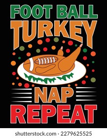 A Thanksgiving t-shirt design typically features elements that are associated with the holiday, such as autumn leaves, pumpkins, turkey, and harvest motifs.