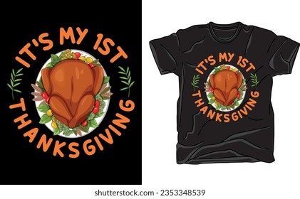 Thanksgiving t-shirt design vector, Thanksgiving t-shirt design, thanksgiving day