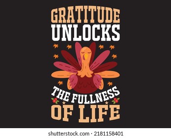 Thanksgiving t-shirt design vector file
