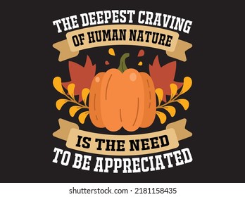Thanksgiving t-shirt design vector file