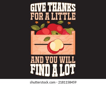 Thanksgiving t-shirt design vector file