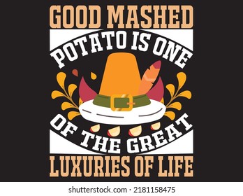 Thanksgiving t-shirt design vector file