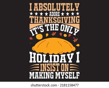 Thanksgiving t-shirt design vector file