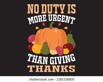 Thanksgiving t-shirt design vector file