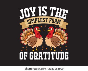 Thanksgiving t-shirt design vector file