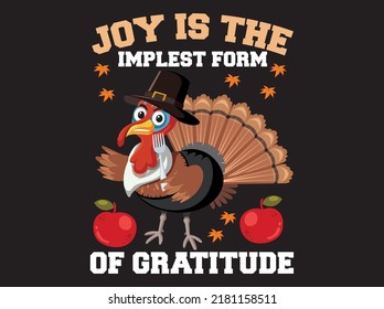 Thanksgiving t-shirt design vector file