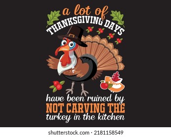 Thanksgiving t-shirt design vector file