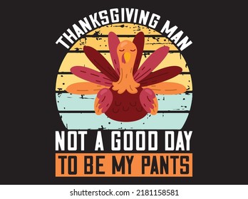Thanksgiving t-shirt design vector file