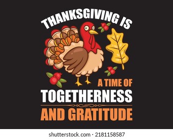Thanksgiving t-shirt design vector file