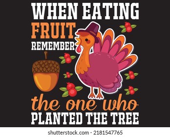 Thanksgiving  t-shirt  design vector file