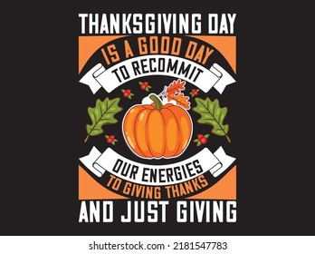 Thanksgiving  t-shirt  design vector file