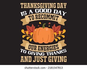 Thanksgiving  t-shirt  design vector file