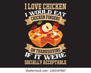 Thanksgiving  t-shirt  design vector file
