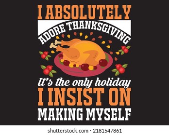Thanksgiving  t-shirt  design vector file