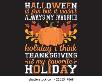 Thanksgiving  t-shirt  design vector file