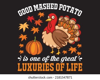 Thanksgiving  t-shirt  design vector file
