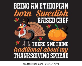 Thanksgiving  t-shirt  design vector file