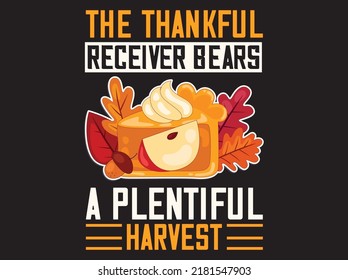 Thanksgiving  t-shirt  design vector file