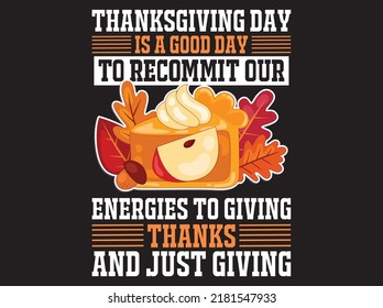 Thanksgiving  t-shirt  design vector file