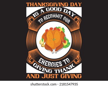Thanksgiving  t-shirt  design vector file