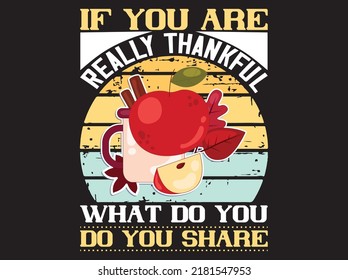 Thanksgiving  t-shirt  design vector file