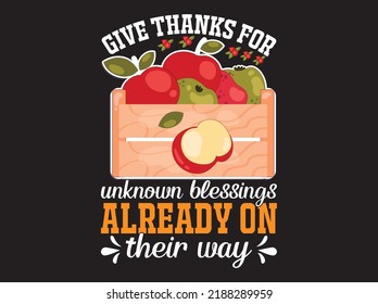 Thanksgiving t-shirt design vector file
