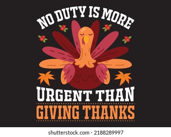 Thanksgiving t-shirt design vector file